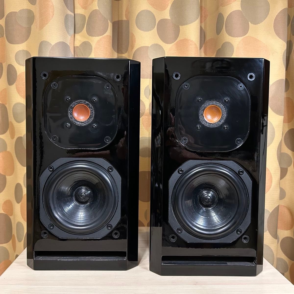 DDP Rare Acustik-Lab Bolero Bookshelf Speakers Piano Black Excellent JP