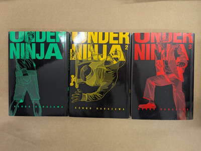 Under Ninja Vol 1-3, English Manga, Kengo Hanazawa