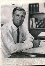 1964 Wirephoto Konrad Bloch Feodor Lynan Awarded Jointly 1964 Nobel Prize 9 X6