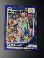 2024-25 Donruss Optic TJ McConnell #67 Purple Shock Prizm 