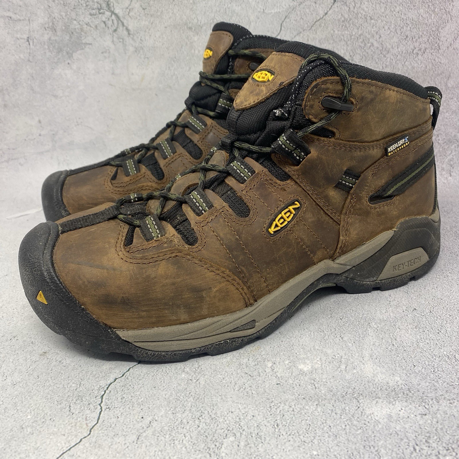 Stivali antinfortunistici da lavoro Keen Detroit XT Mid impermeabili punta acciaio uomo taglia 8 5 M (D)