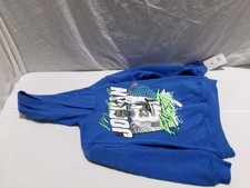 L88 JORDAN Double Flight Hoodie Blue Boys Size Large
