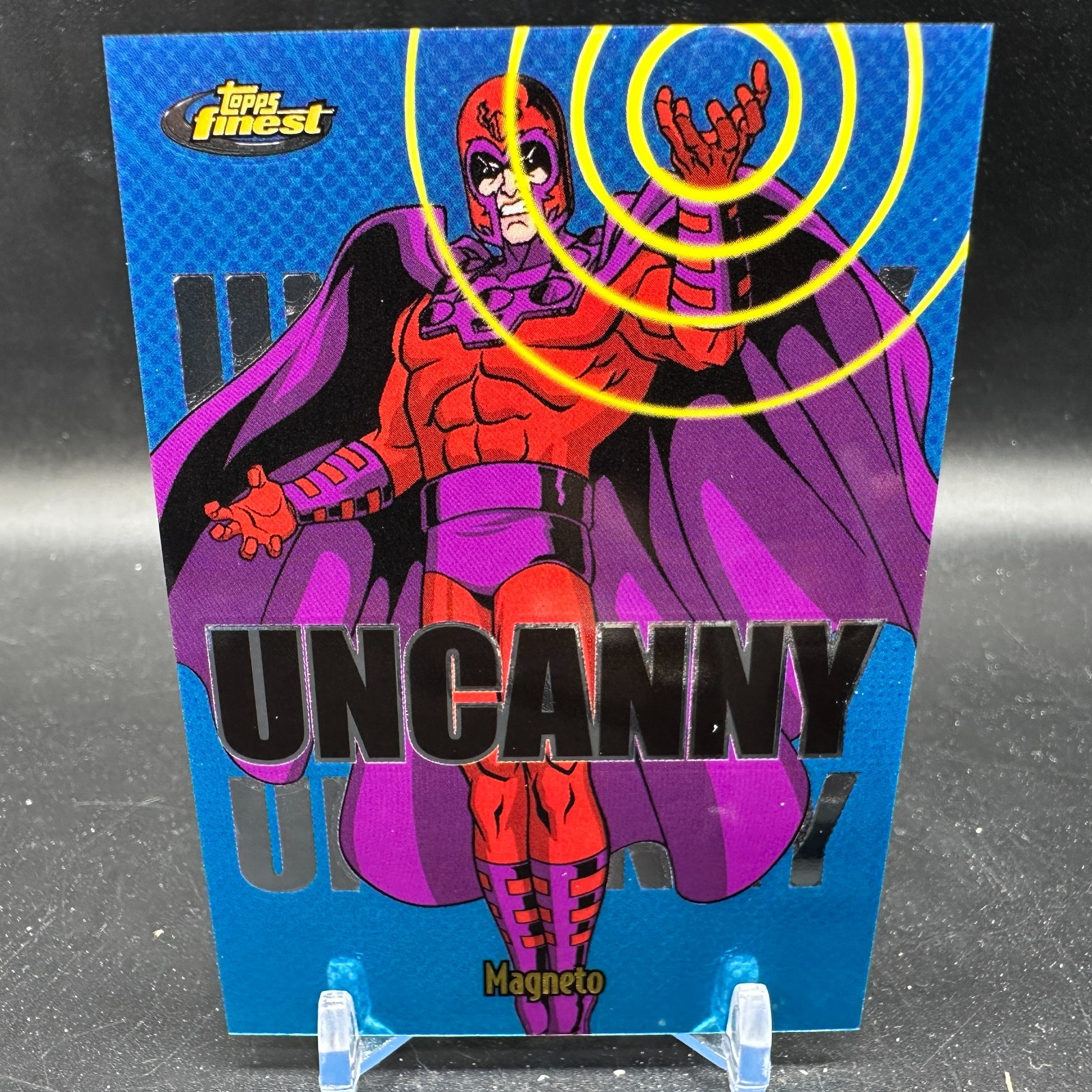 Magneto Uncanny 2025 Topps Finest X-Men '97 Short Print #98 Marvel