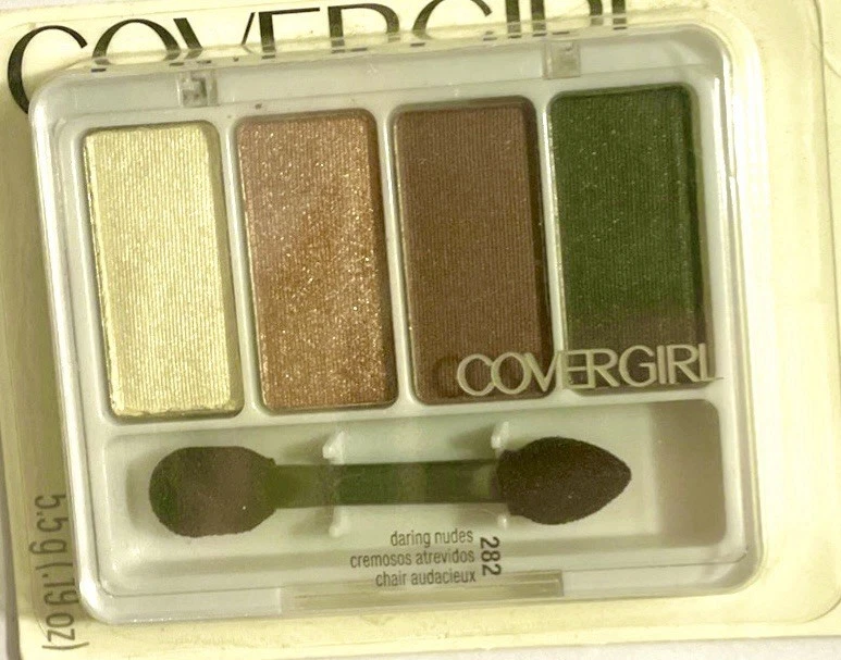 Covergirl Eye Enhancers Eye Shadow Daring Nudes 282 W/ 4 Perfectly Paired Shades - Image 2 of 3