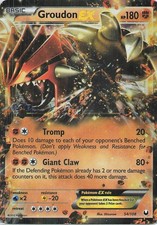 Groudon EX Holo Ultra Rare Dark Explorers 54/108 LP on eBay