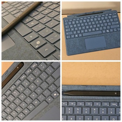 Sapphire Blue  + Slim Pen 2 | Genuine Microsoft Surface Pro 11 10 9 8 X Keyboard