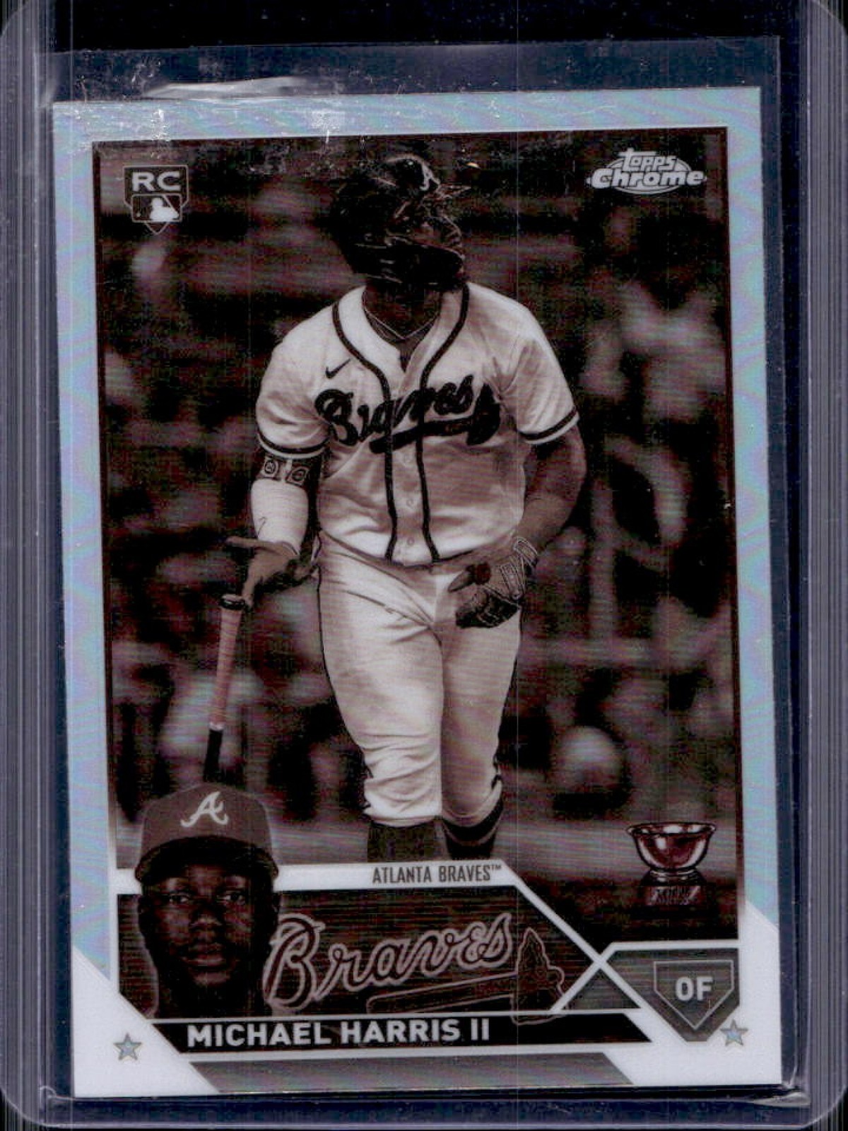 2023 Topps Chrome Michael Harris II RC Sepia Refractor Rookie #79 Braves