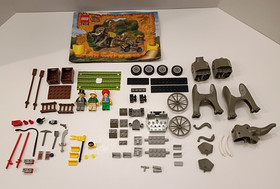 Lego, #7414, Orient Expedition Elephant Caravan, Pre-Owned with Manual