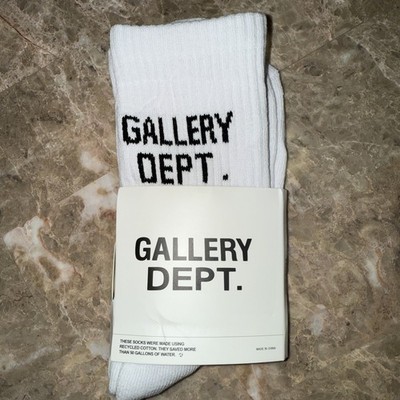 White Gallery Dept Stretch-Woven Socks - M-L (9-13) 2 Pairs