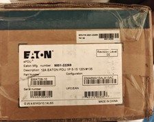 Eaton 12A 1U 120V Single Phase Managed Rack PDU EMAT08-10
