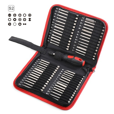 #ad Durable Zipper Bit Pouch Bag for Screwdriver Bits with Clear Labels $15.55
