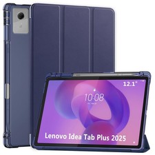 ProCase Smart Case for 2025 Lenovo Idea Tab Plus 12.1 Inch/Tab K12, Navy