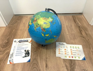 Ravensburger tiptoi Interaktiver Globus Lernspiel Geografie mit Anleitung