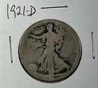1921-D Walking Liberty Half Dollar