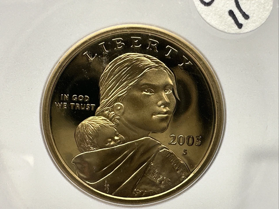 2005 S Sacagawea Dollar ICG PR70 DCAM CB9-11 - Image 2 of 4