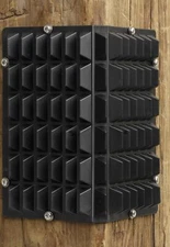 Equi-Essentials Stall Corner Scratcher 3-Pack Black