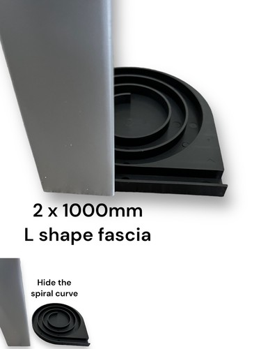 Tambour Door Kit Easy Cut 1-3 Doors upto 1000mm x 1000mm ↕️or ↔️ Slide ABS Door - Picture 5 of 24