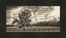 OUR FAMILY by Susie Boyer 13x22 Tree Branches Roots Remain As One FRAMED ART