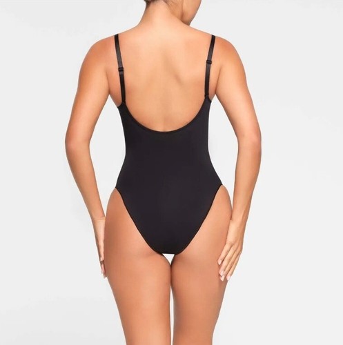 SKIMS Seamless Sculpt Brief Bodysuit Size 2XL Onyx (Black) Womens Shapewear NWOT - Picture 3 of 3
