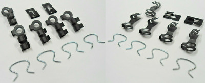 LH & RH DOOR OPENING ROD/KNOB CLIPS! FOR 1968-1982 C3 CORVETTE STINGRAY BASE ETC