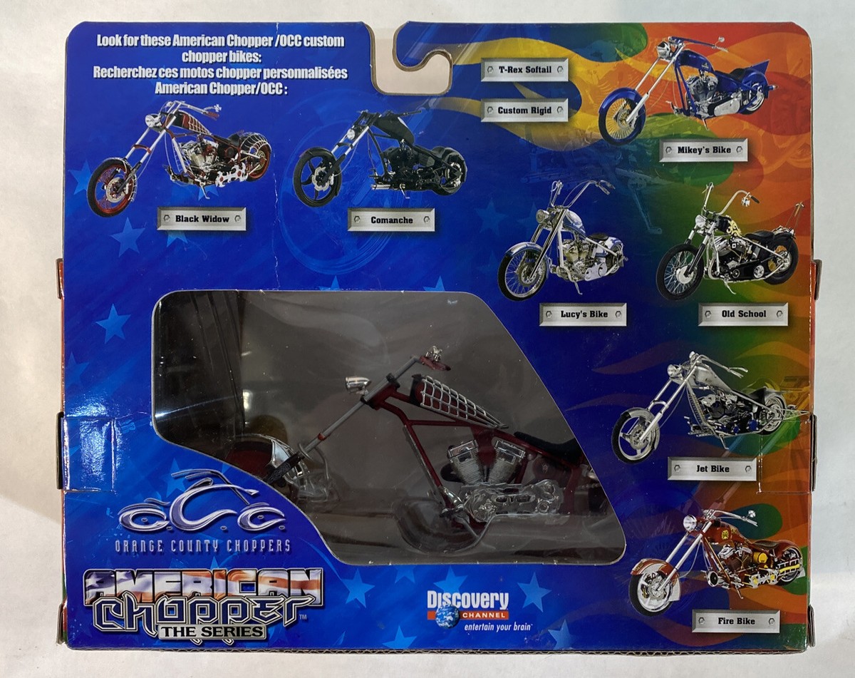 ORANGE COUNTY CHOPPERS American Chopper Series BLACK WIDOW 1:18