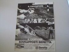 advertising Pubblicità 1987 FUCILE SOVRAPPOSTO BERETTA S 686 - S 682 TRAP