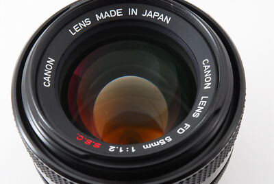 Near MINT]✨✨ Canon FD 55mm f1.2 s.s.c. MF Standard Lens From
