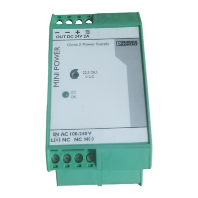 1pcs new Phoenix Contact MINI-PS-100-240AC/24DC/2 power supply 2938730 free ship