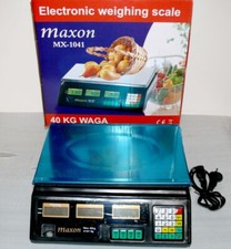 Maxon MX1041 Gastronomie Digitale Waage 40 kg Obst Laden Industrie Markt Preis