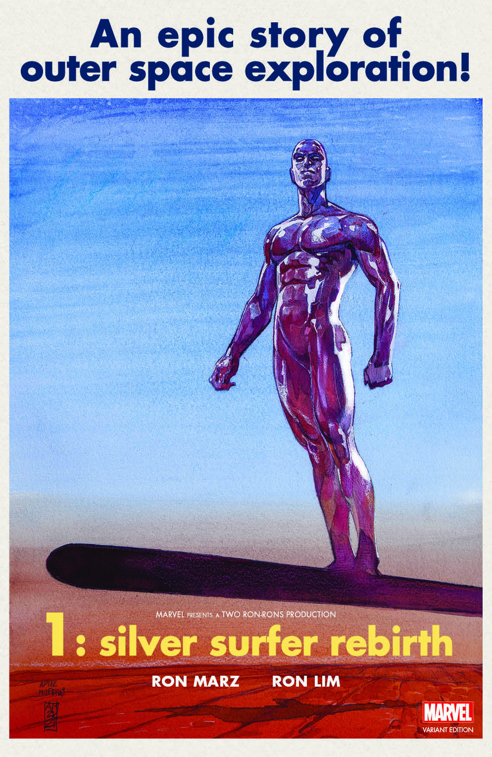 Silver Surfer Rebirth #1 Ultimate Exclusive Alex Maleev Variant