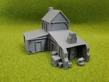 HO scale Blacksmith Shop Smithy 1:87 scale 3D print