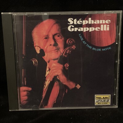 STEPHANE GRAPPELLI violin - Live At The Blue Note - TELARC CD 1996..