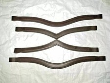 Empty Channel Brow Band Horse Bridle Leather Soft Padded 10 MM.