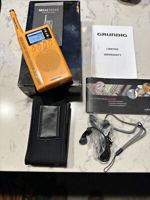 Radio portable PLL Yacht Boy AM/FM 13 bandes, modèle yb 300pe, Grundig