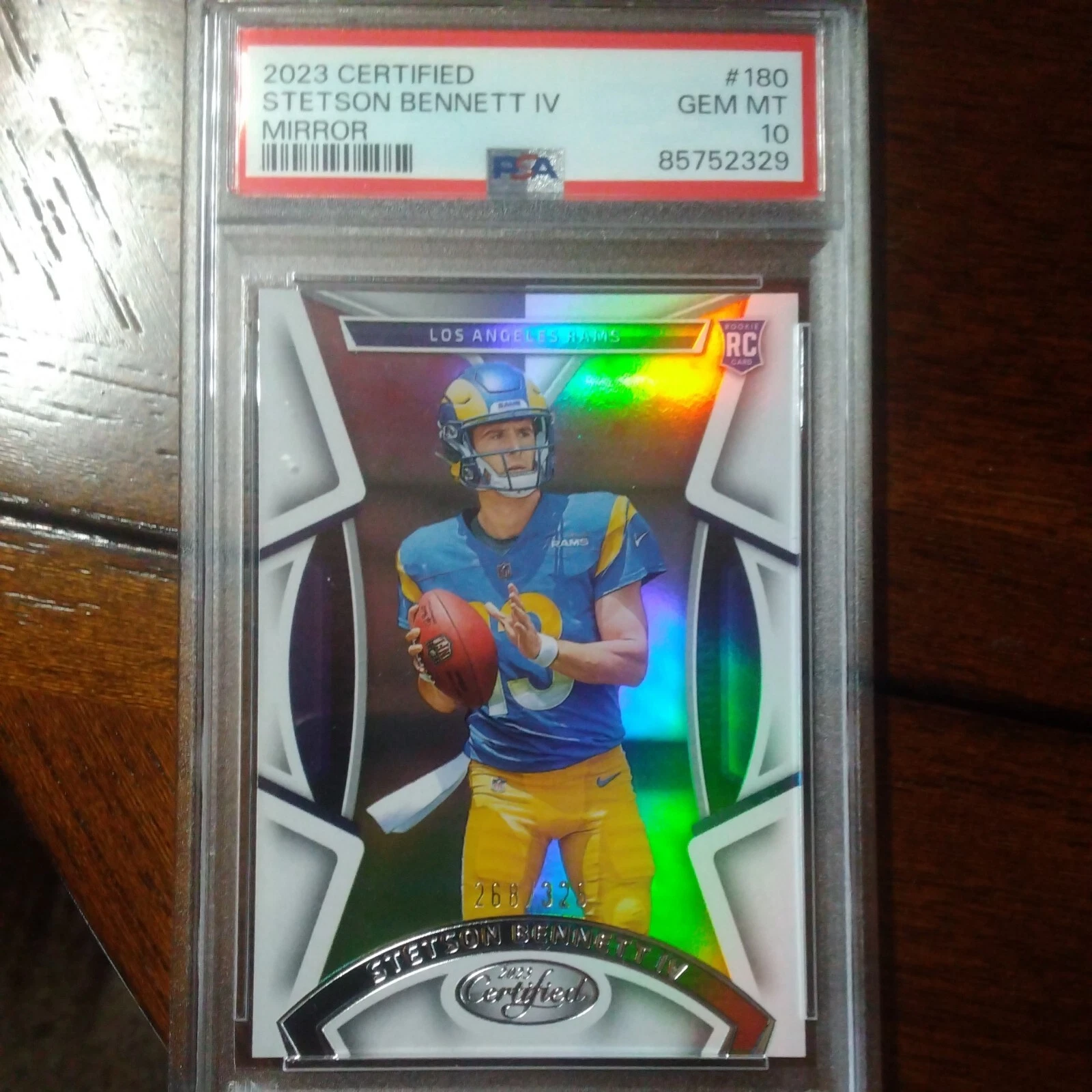 Stetson Bennett Panini Certified #180 Mirror