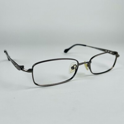 GRAND LARGE Brille SILBER RECHTECKIG Brillengestell MOD: GLF01