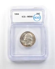 1954 Washington Quarter MS66 ICG *0598