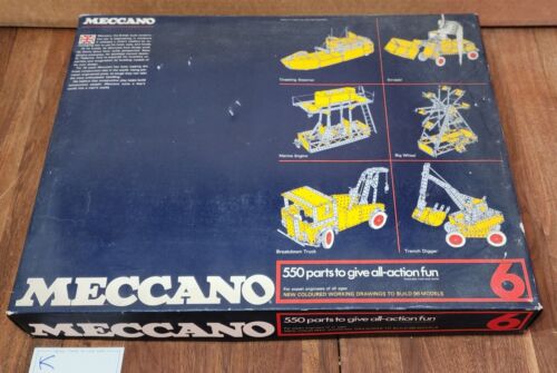 Meccano Set 6 Building Set - Picture 1 of 6