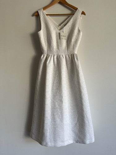 Hi There By Karen Walker- White Sleeveless Midi Dress- Size 8- New with Tags - Picture 14 of 21