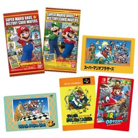 Super Mario Bros. History Card Wafers No 2 NES BANDAI Genuine Japan wafer