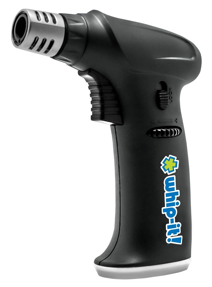 Whip It Stealth Torch Black butane CULINARY TORCH, COOKING, 