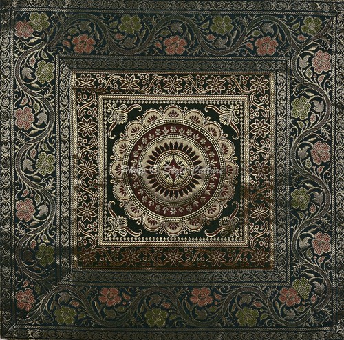 Decorative Home Decor 40 x 40 cm Boho Cushion Cover Brocade Jacquard Pillow Case - 第 5/6 張圖片