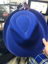 Forum Adult Size Fedora Blue New