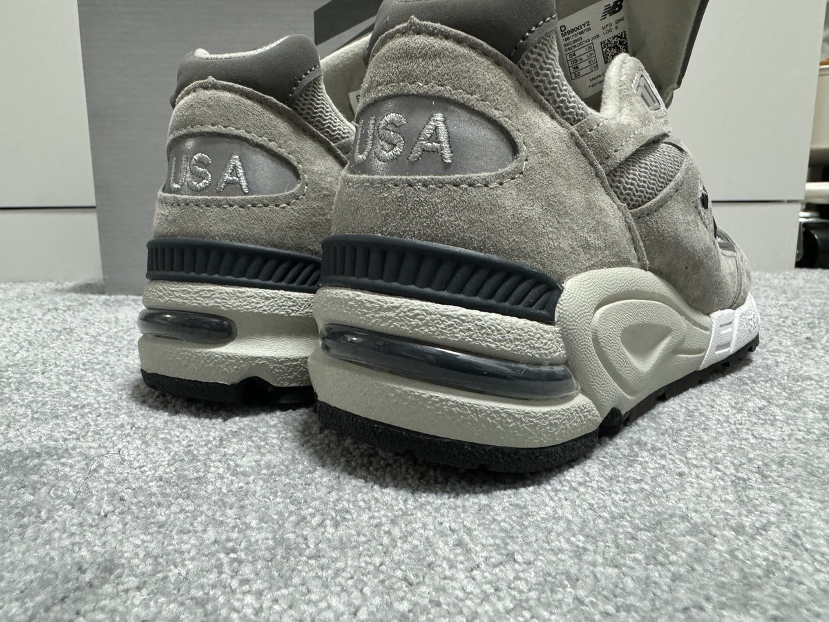Brand New New Balance M990GY 2990 V2 MiUSA Grey UK 3.5 US 4 EUR 36 