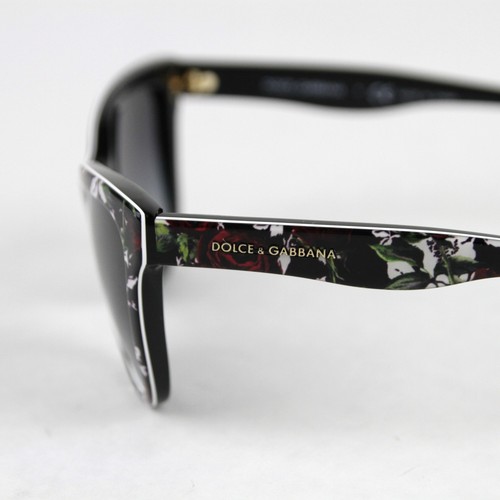 Dolce & Gabbana Children Cateye Red Rose Flower Print Sunglasses DG 4237 3019/8G - Picture 5 of 8