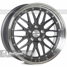 Circuit Cp30 18x8 5x114.3 35 Gun Metal Wheels Lm Style Vr8 Leman 601 Sr05 Es1