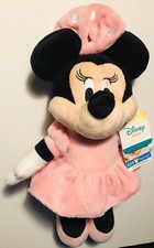 Disney Baby Minnie Mouse Plush Rattle 14  Stuffed Animal
