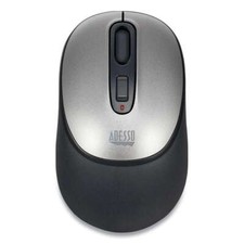 Adesso iMouse A10 Antimicrobial Wireless Mouse, 2.4 GHz Frequency/30 ft Wireless