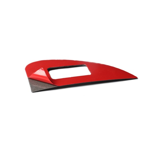 Carbon Fiber Auto Window Switch Button Cover Trim Fit For Alfa Romeo Giulia - Foto 3 di 9