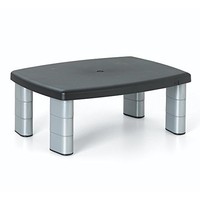 3m Adjustable Monitor Stand, Height Adjusts 1-inch To 5 7/8-inch, Holds 80 Lb... 3m Adjustable Monitor Stand, Height Adjusts 1-inch To 5 7/8-inch, Holds 80 Lb...